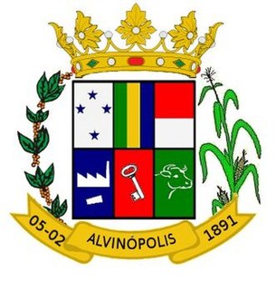 Brasão de Alvinópolis