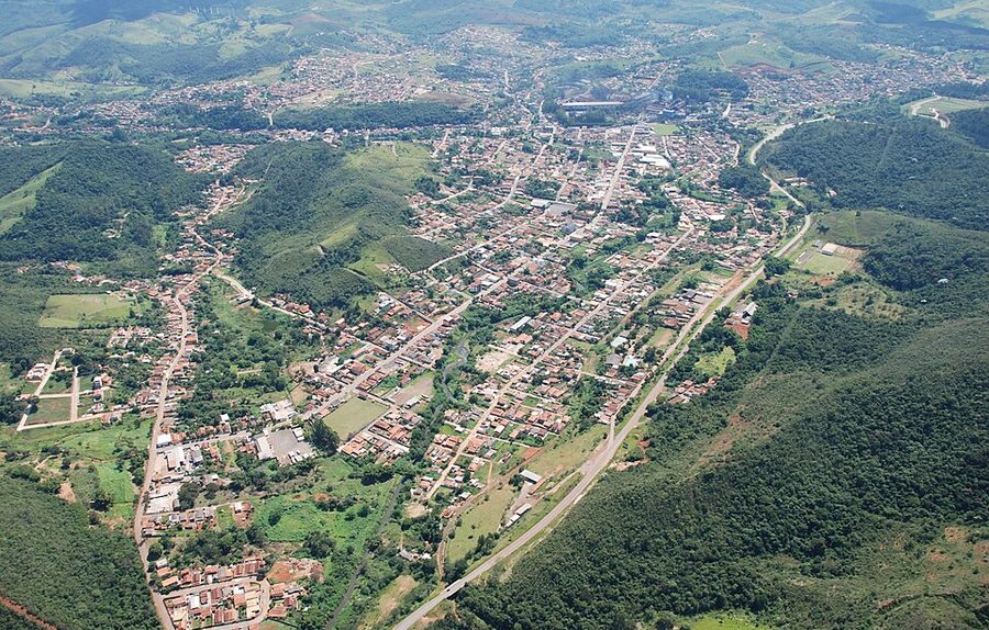 Vista da cidade de Barão de Cocais