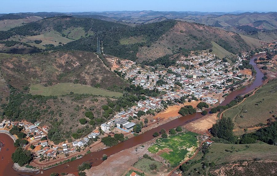 Vista da cidade de Barra Longa