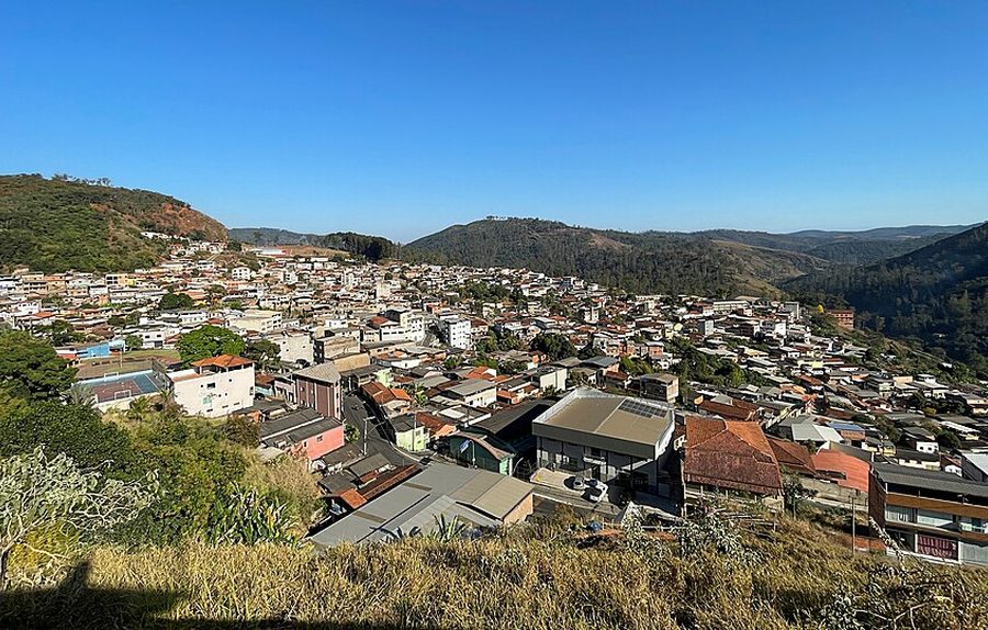 Vista da cidade de Bela Vista de Minas