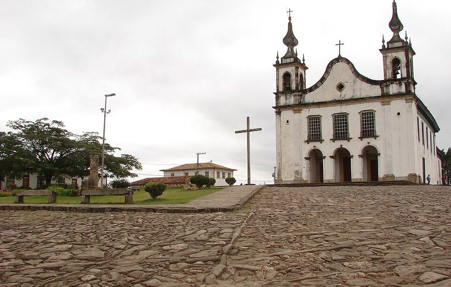 Vista da cidade de Catas Altas
