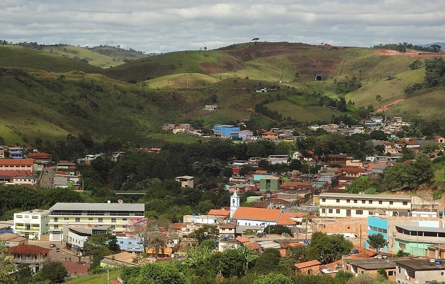 Vista da cidade de Jeceaba