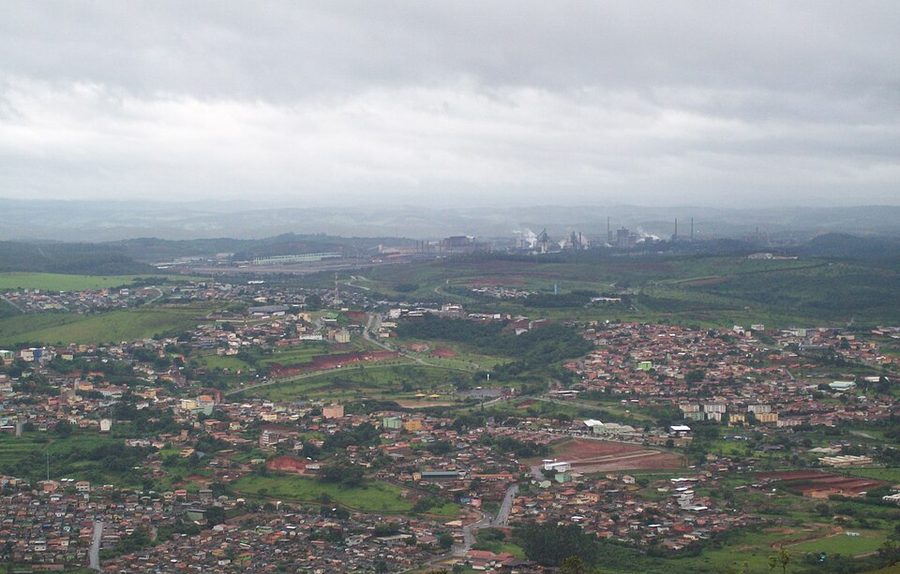 Vista da cidade de Ouro Branco