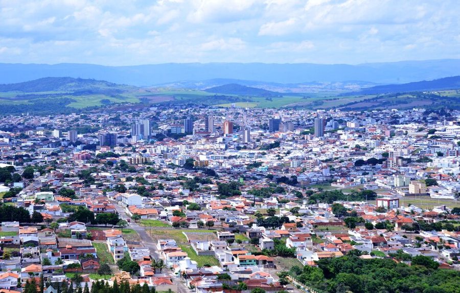 Vista da cidade de Passos
