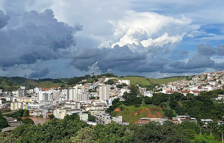 Vista da cidade de Ponte Nova