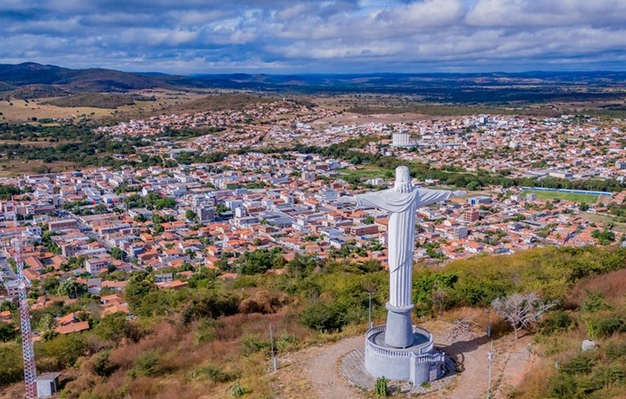 Vista da cidade de Porteirinha