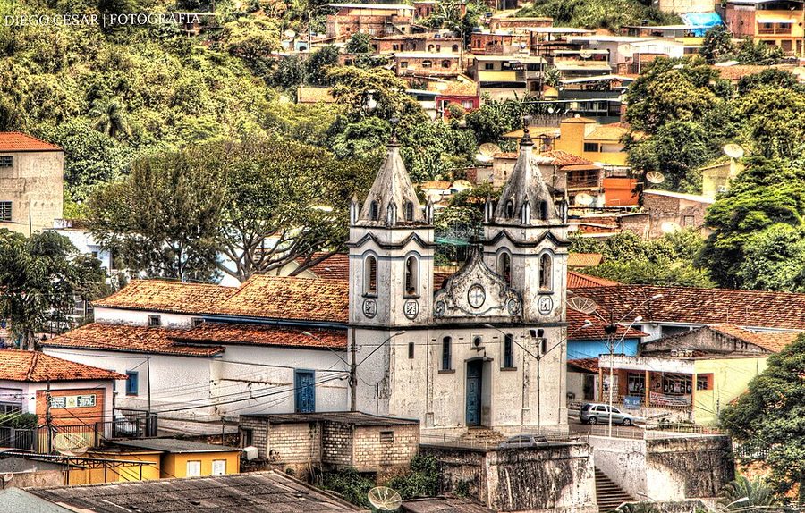 Vista da cidade de Raposos