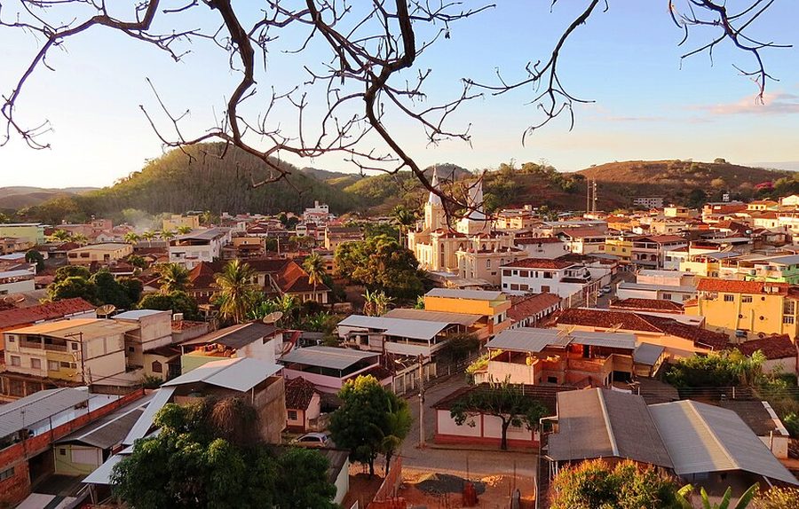 Vista da cidade de Raul Soares