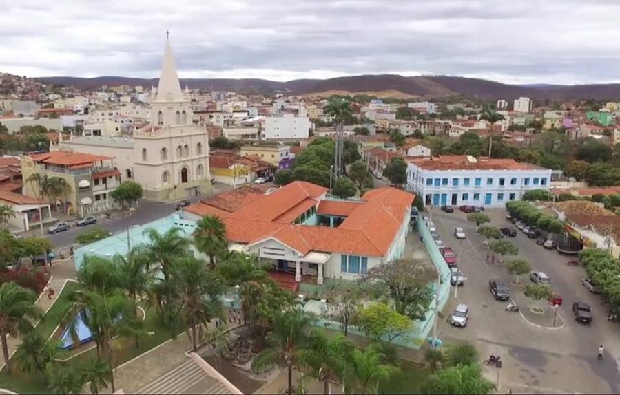 Vista da cidade de Salinas