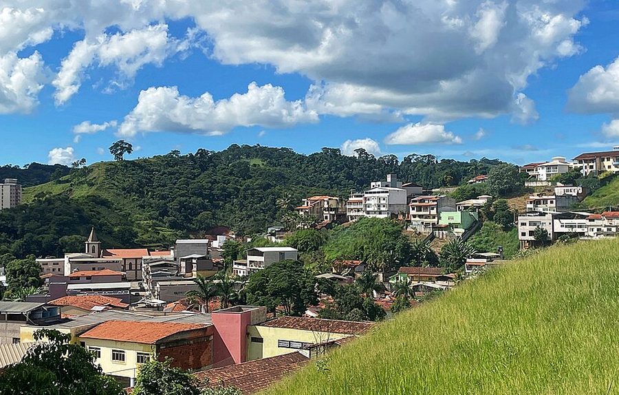 Vista da cidade de Teixeiras
