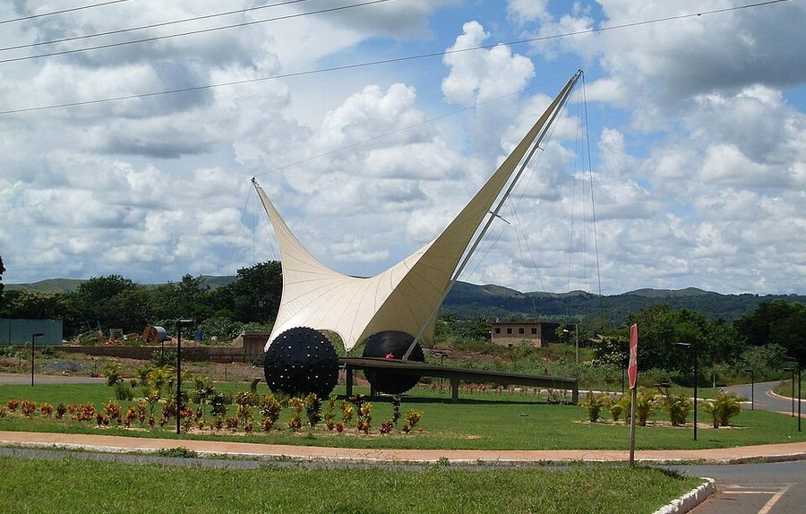 Vista da cidade de Vazante